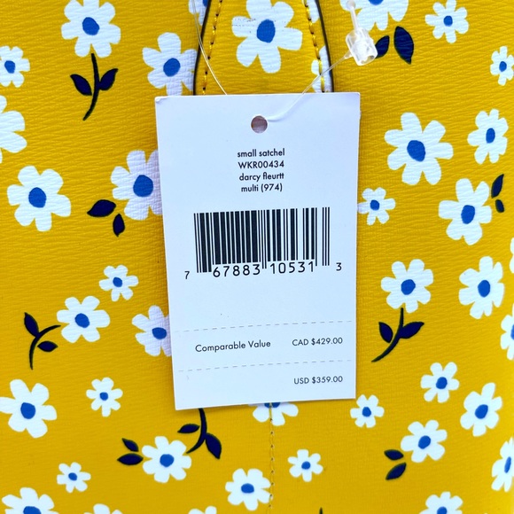 Kate Spade Small Darcy Fleurette Floral Sa… - Picture 9 of 9